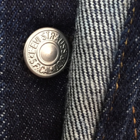 Levi's 501xx ButtonFly Dark wash Blue Jeans - Picture 10 of 12